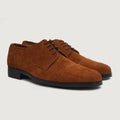 Attorney Derby Marron Suede Chaussures en cuir pour Homme