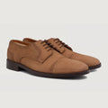Dirk Brogues Derby Marron Nubuck Chaussures en cuir pour Homme