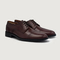 Dirk Brogues Derby Bordeaux Chaussures en cuir pour Homme