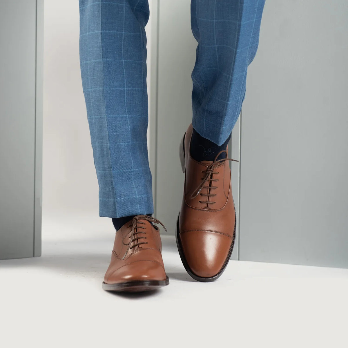 Orlaven Professor Oxford Camel Chaussures en cuir pour Homme footwear image 9
