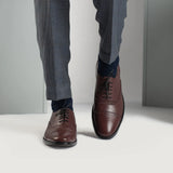 Styled On-Foot Perspective Demonstrating Ankle Fit & Silhouette on Model