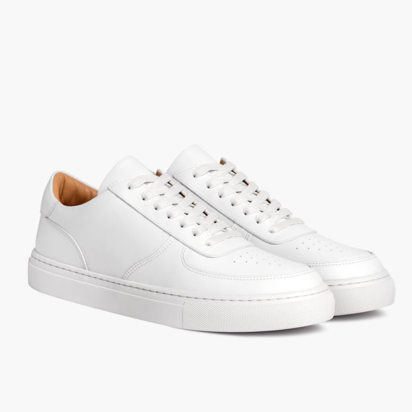 Court Blanc Leather Sneakers pour Homme