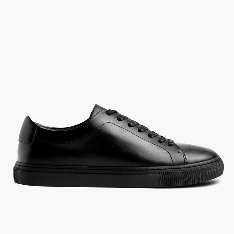 Encore Jet Noir Leather Sneakers pour Homme