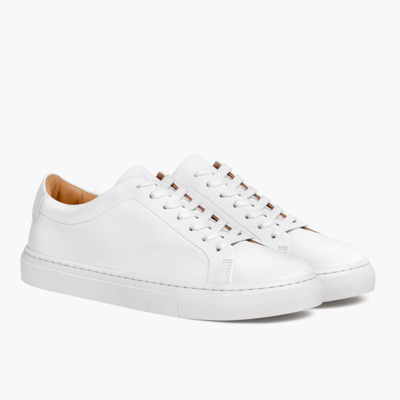Encore Blanc Leather Sneakers pour Homme