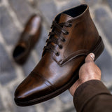 Top-Down Perspective Showing Lacing System & Tongue Craftsmanship