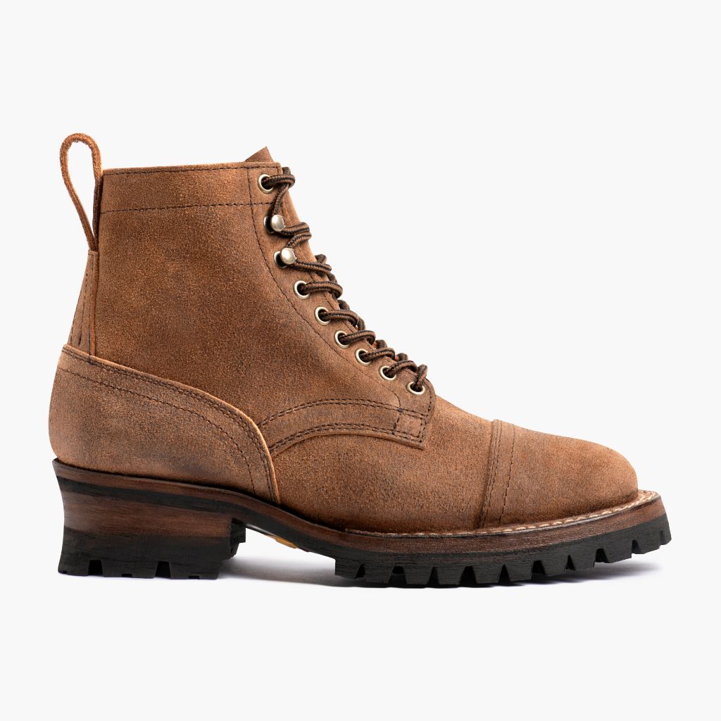 Classic Full-Grain leather Boots - Montage cousu Goodyear & détail de l'embout avant
