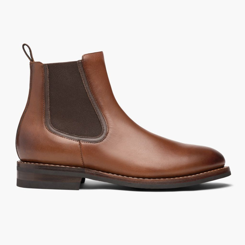 Duke Brandy Leather Boots pour Homme