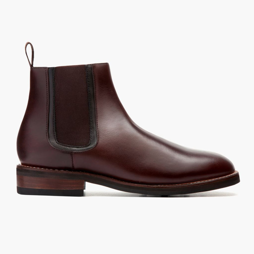 Duke Marron Leather Boots pour Homme