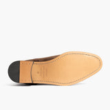 Authentic Goatskin Suede Grain Depth & Pull-Up Patina Texture Detail