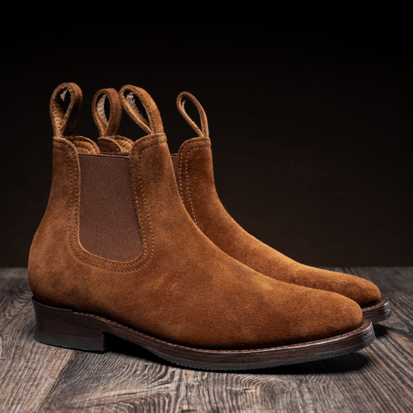 Journeyman Snuff Reverse Leather Boots pour Homme