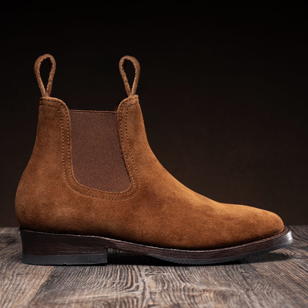 Classic Full-Grain leather Boots - Montage cousu Goodyear & détail de l'embout avant