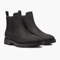Legend Black Matte Leather Boots