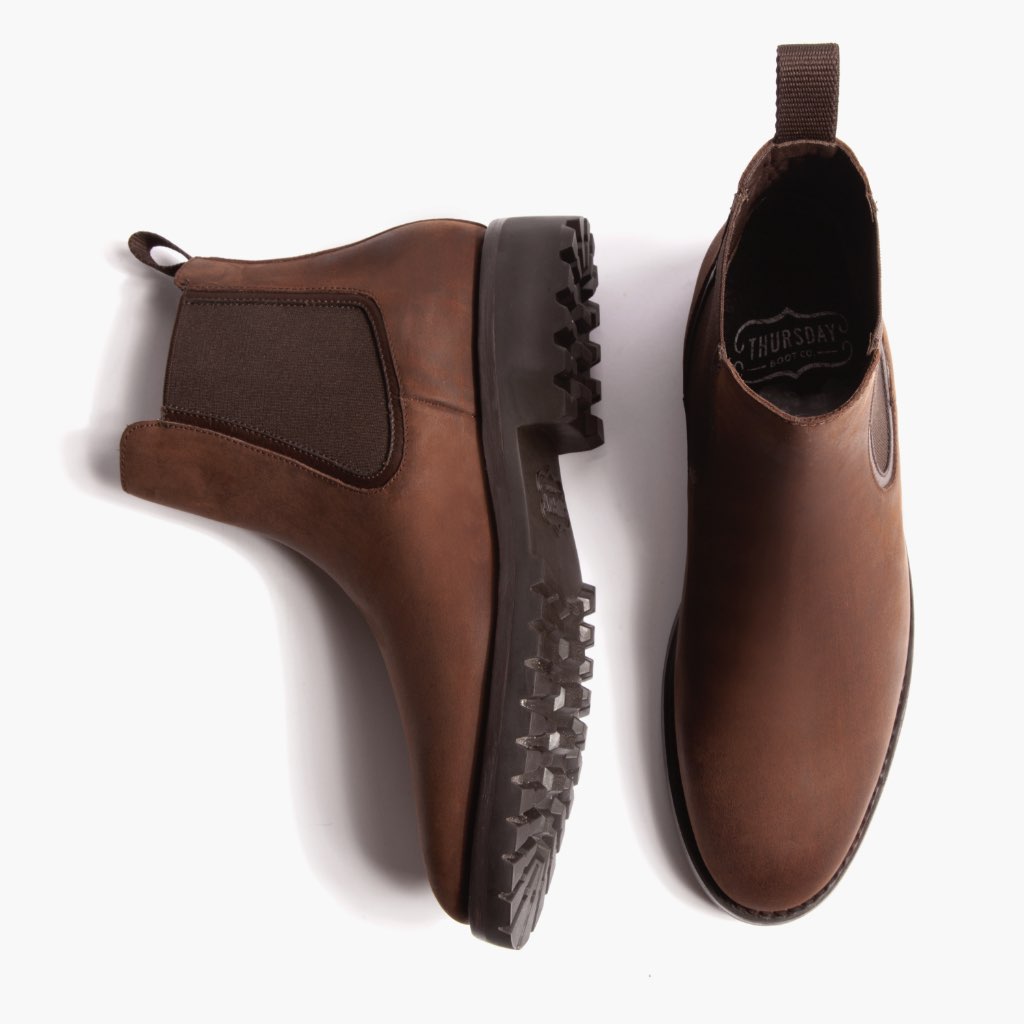 Legend Bourbon Bottines en cuir pour Homme - Contrefort de talon renforcé & surpiqûres doubles de précision