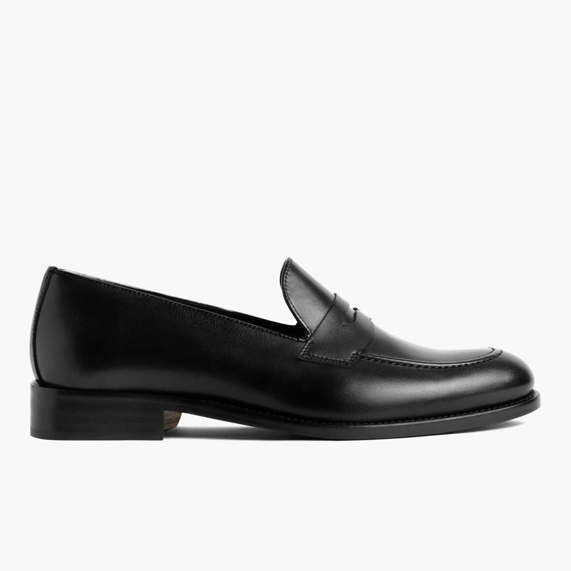 Lincoln Noir Leather Sneakers pour Homme