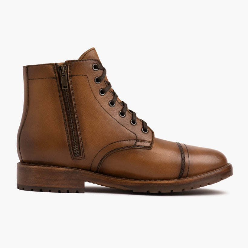 Major Cuero Leather Boots pour Homme