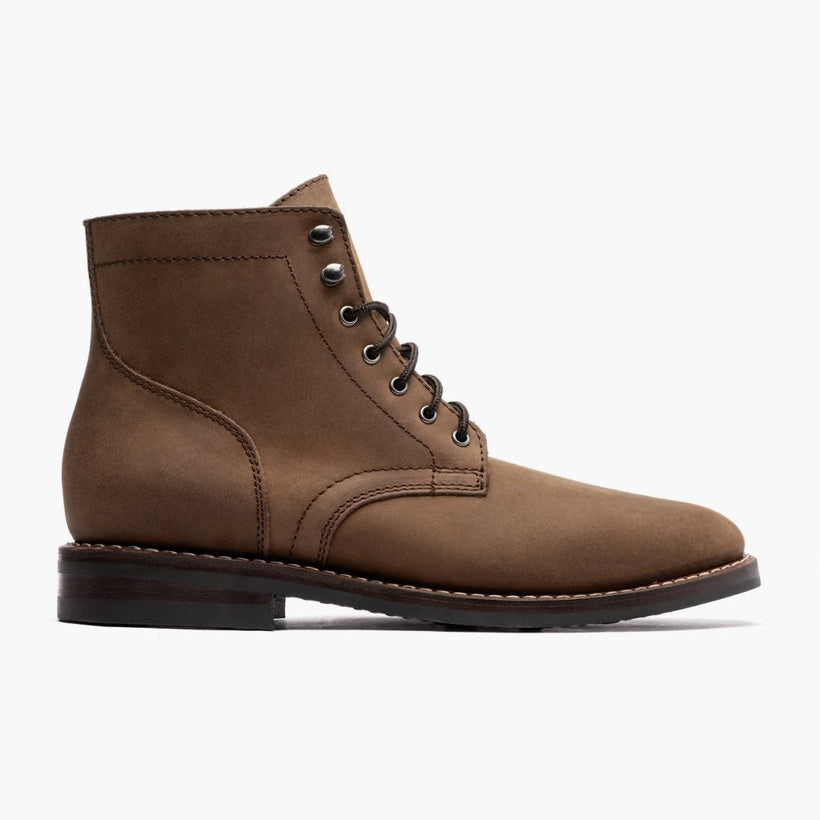 President Saddlewood Leather Boots pour Homme