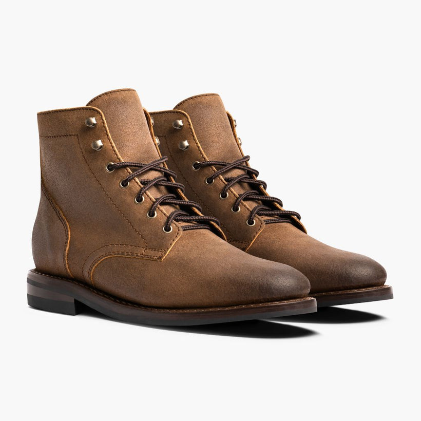 President Safari Leather Boots pour Homme