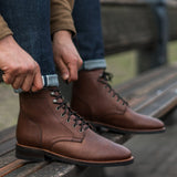Cushioned Leather Insole & Ergonomic Arch Support Construction Detail
