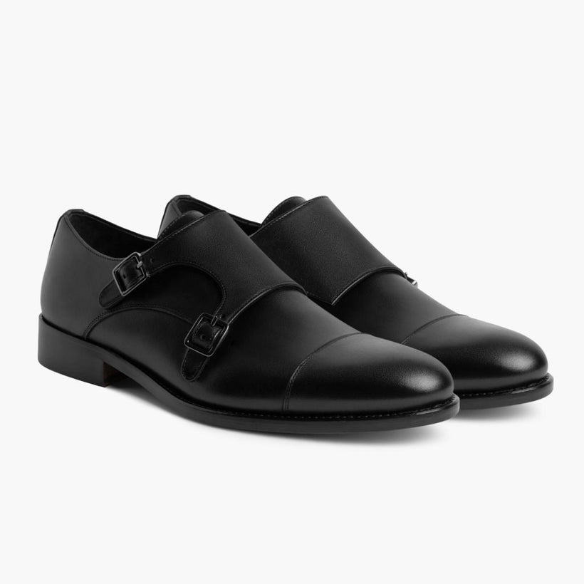 Saint Noir Leather Loafers pour Homme