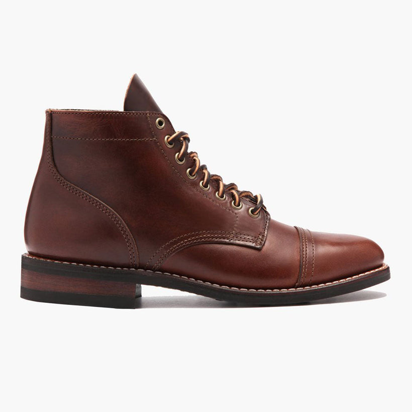 Vanguard French Roast Leather Boots pour Homme