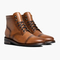 Captain Toffee Leather Boots