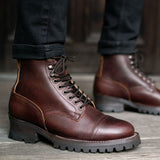 Styled On-Foot Perspective Demonstrating Ankle Fit & Silhouette on Model