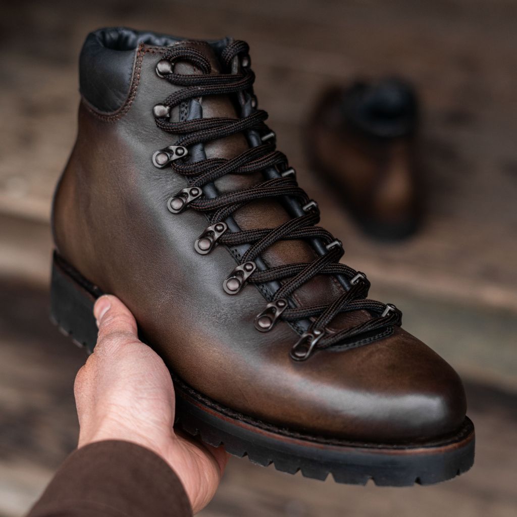 Top-Down Perspective Showing Lacing System & Tongue Craftsmanship