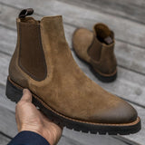Styled On-Foot Perspective Demonstrating Ankle Fit & Silhouette on Model