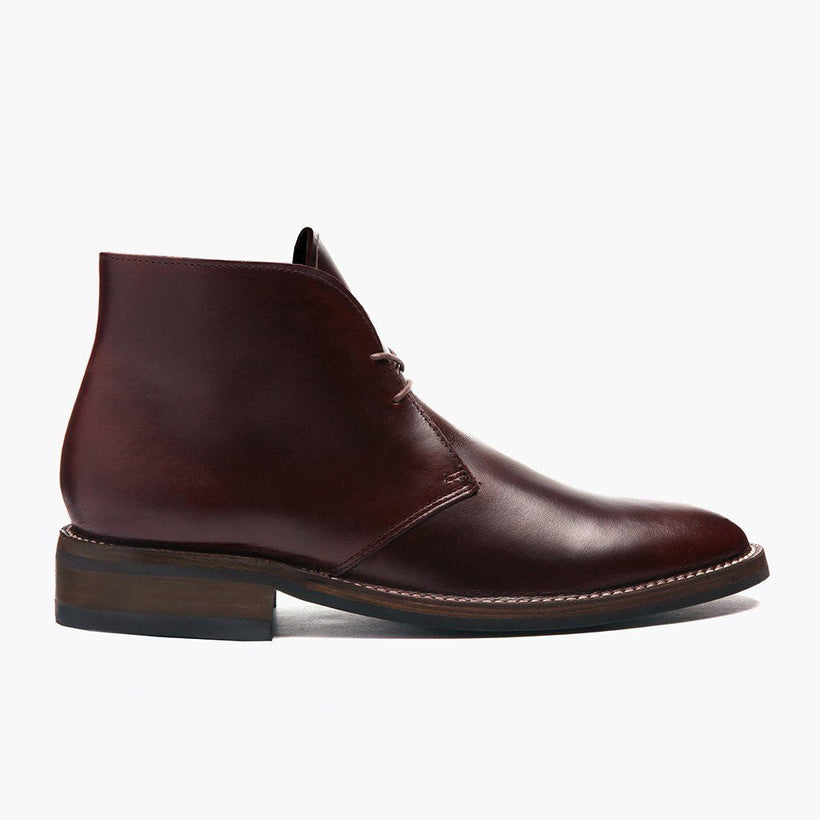 Scout Marron Leather Boots pour Homme