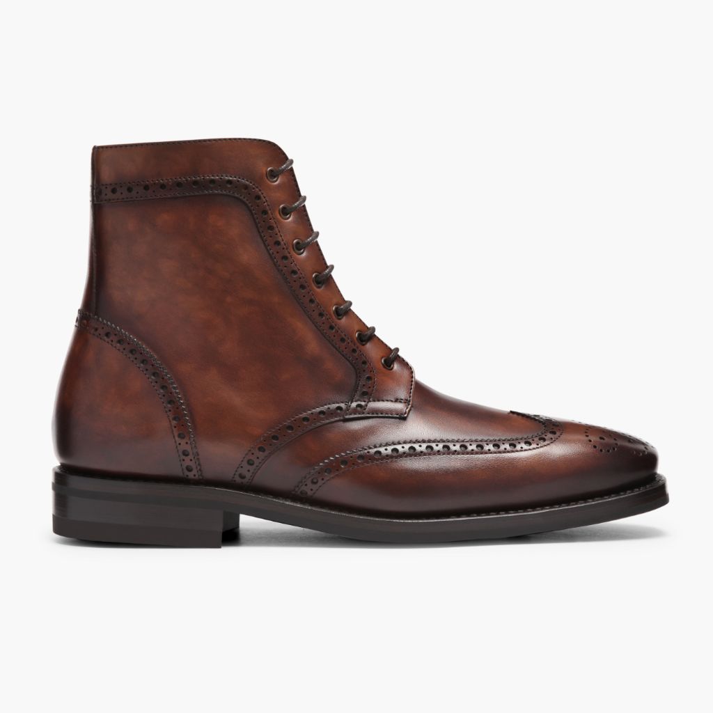 Classic Full-Grain leather Boots - Montage cousu Goodyear & détail de l'embout avant