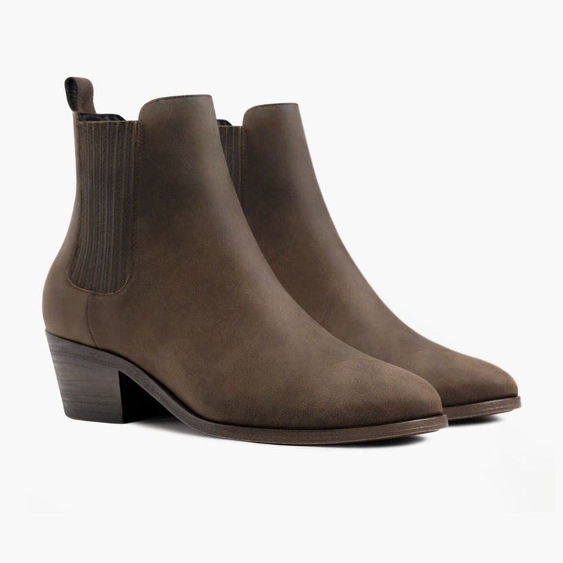 Dreamer Bootie Tobacco Leather Boots pour Femme