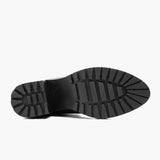 Authentic Full-Grain Leather Grain Depth & Pull-Up Patina Texture Detail