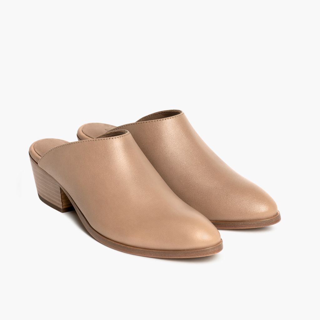 Breeze Milk Coffee Bottines en cuir pour Femme in Classic Full-Grain Leather - Vue de profil | Acheter en ligne