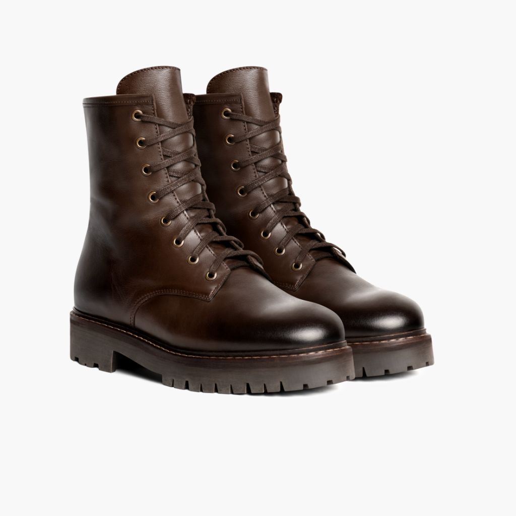 Classic Full-Grain leather Boots - Montage cousu Goodyear & détail de l'embout avant