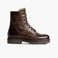 Combat Java Bottines en cuir pour Femme