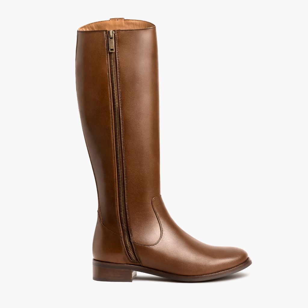 Crown Cuero Bottines en cuir pour Femme - Contrefort de talon renforcé & surpiqûres doubles de précision
