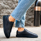 Cushioned Leather Insole & Ergonomic Arch Support Construction Detail