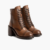 Classic Full-Grain leather Boots - Goodyear Welt Construction & Front Toe Box Detail