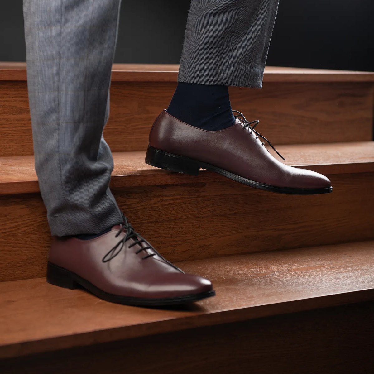 Orlaven Director Wholecut Bordeaux Chaussures en cuir pour Homme footwear image 10