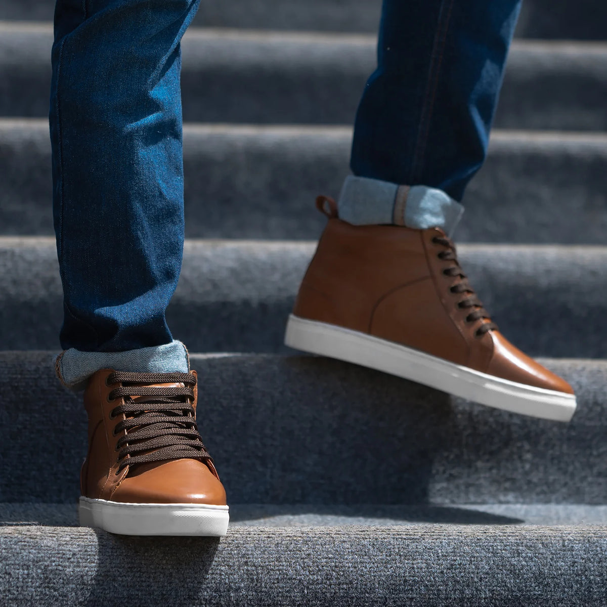 Top-Down Perspective Showing Lacing System & Tongue Craftsmanship