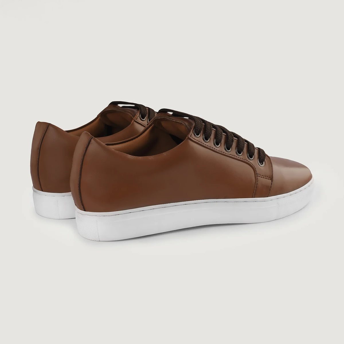 Orlaven Murphy Low Top Camel Baskets en cuir pour Homme footwear image 9