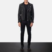 
Allaric Alley Veste Motard en Cuir pour Homme – alternate product view 4