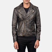 
Allaric Alley Veste Motard en Cuir pour Homme – alternate product view 1