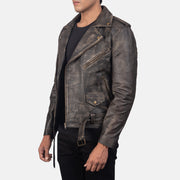 
Allaric Alley Veste Motard en Cuir pour Homme – alternate product view 2