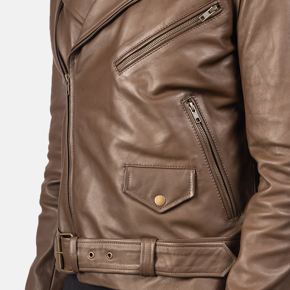 
Allaric Alley Veste Motard en Cuir pour Homme – alternate product view 6