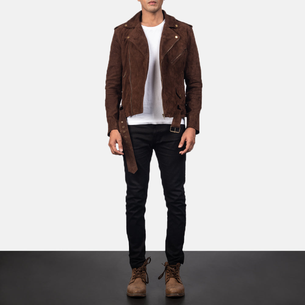 
Allaric Alley Veste Motard en Cuir pour Homme – alternate product view 4