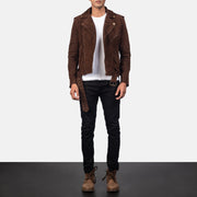 
Allaric Alley Veste Motard en Cuir pour Homme – alternate product view 4