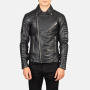 
Vue détaillée of Notch & Zipper Hardware on Armand Green Suede Biker Jacket
