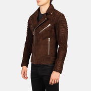 
Armand Vert Veste Motard en Cuir pour Homme – alternate product view 2