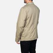 Authentic Poly-Cotton Grain Texture &amp; Heavy-Duty Seam Stitching Detail